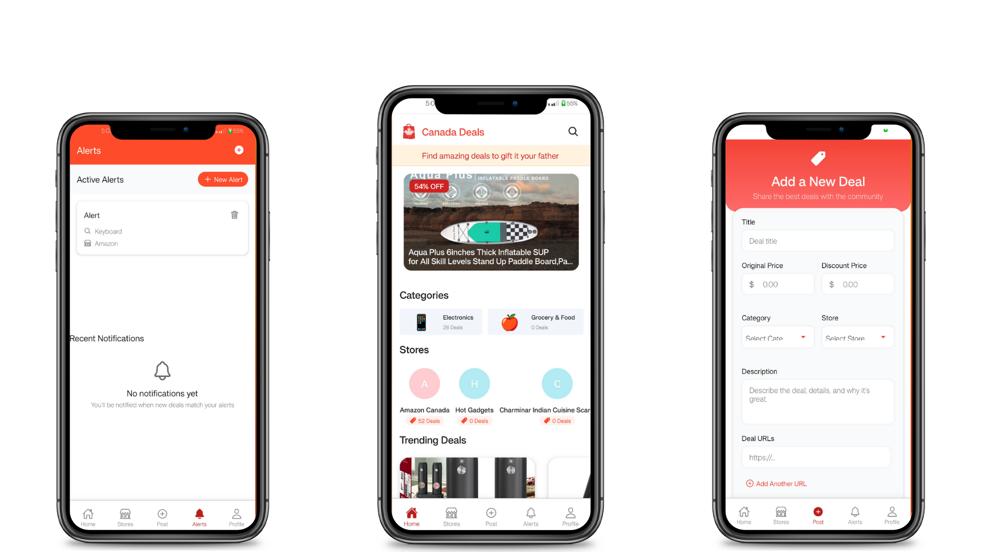 Canada Deals App Mockup